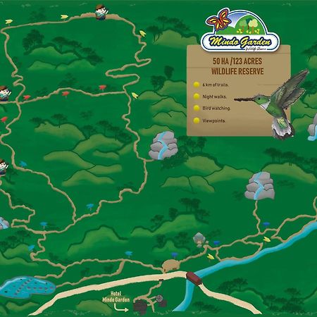 Mindo Garden Lodge And Wildlife Reserve מראה חיצוני תמונה