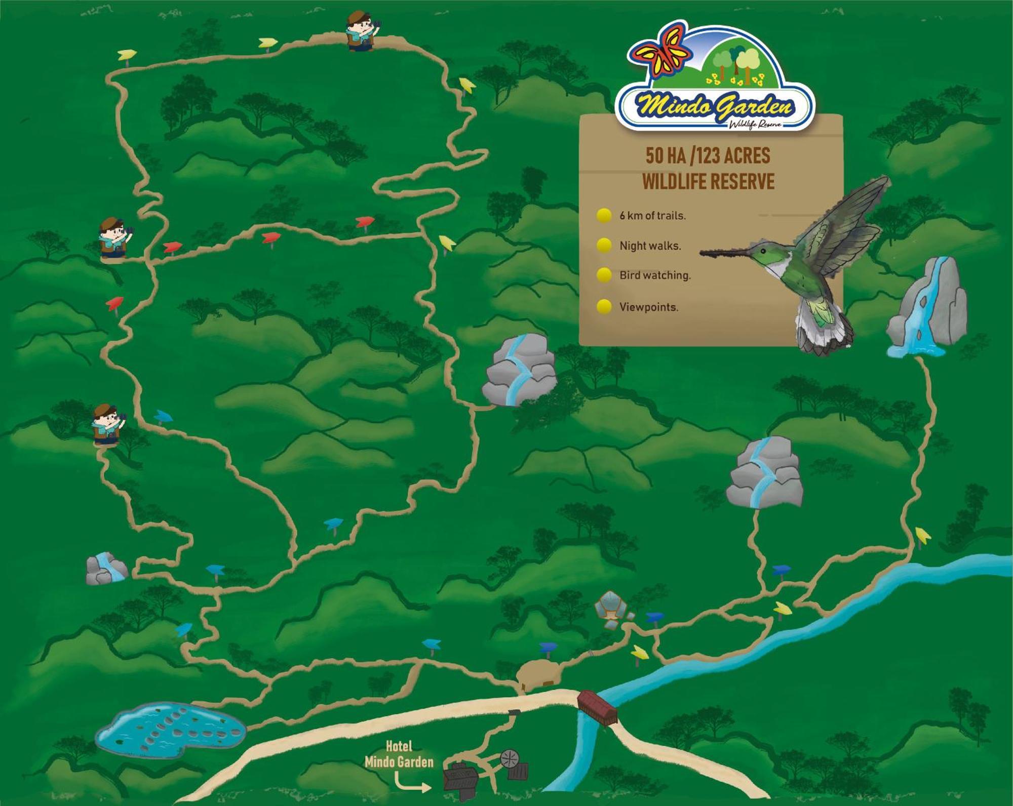 Mindo Garden Lodge And Wildlife Reserve מראה חיצוני תמונה