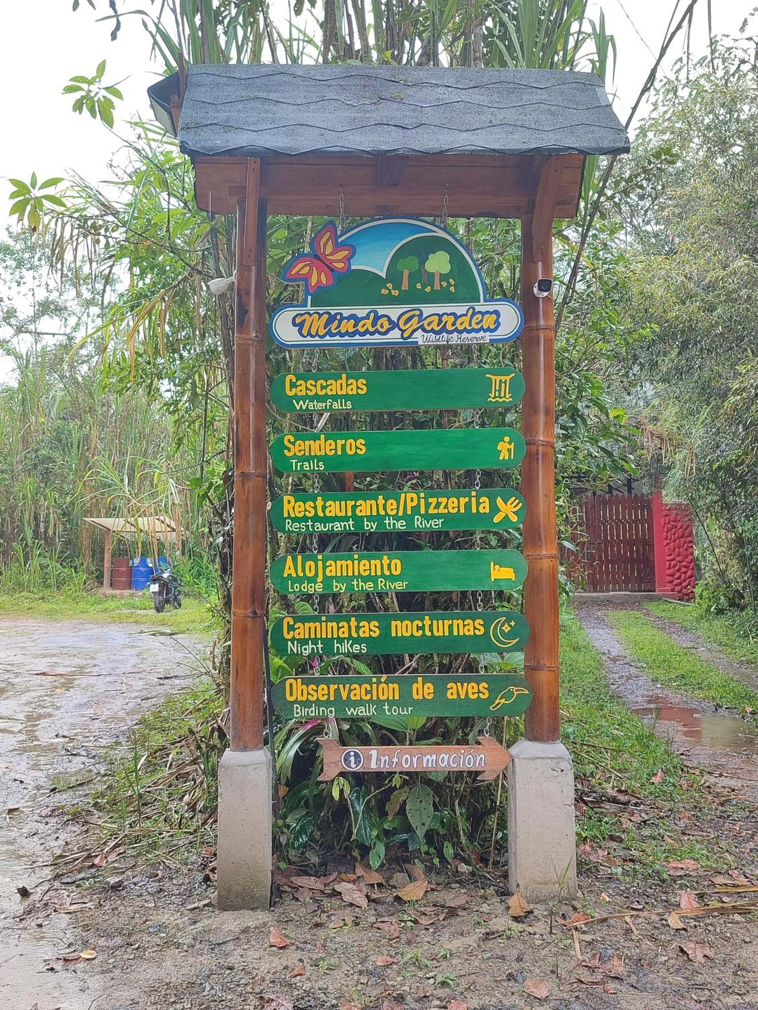 Mindo Garden Lodge And Wildlife Reserve מראה חיצוני תמונה